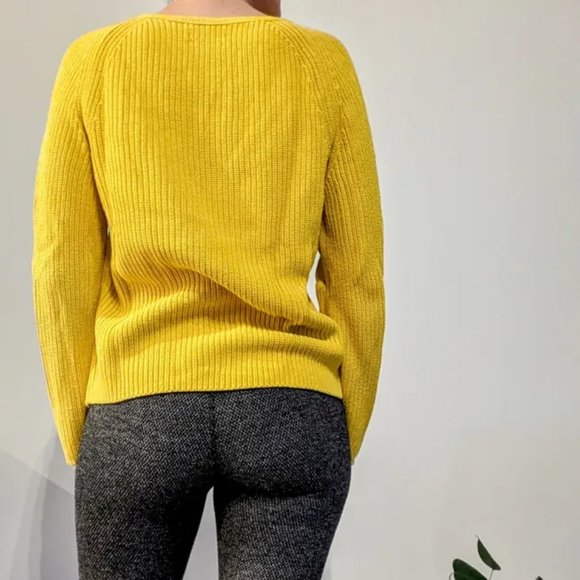 Yellow sweater Marc O'Polo - 100% cotton - Picture 2 of 6